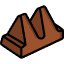 Name the famous chocolate treat made from milk chocolate, honey, and almond nougat, shaped like a triangle. Icon