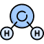 What is the chemical symbol for water? Icon