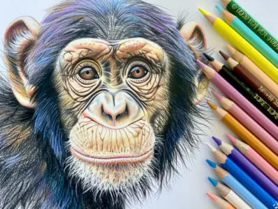 Monkey Coloring Pages for Kids
