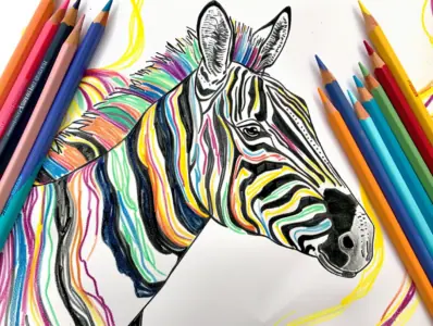 Zebra Coloring Pages for Kids