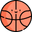 What color is a standard basketball? Icon