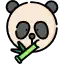 How many hours per day do pandas spend eating? Icon