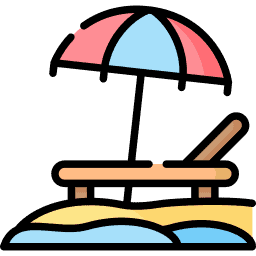 Summer Vacation Trivia Icon