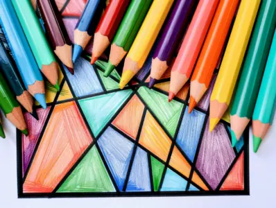 geometric coloring pages