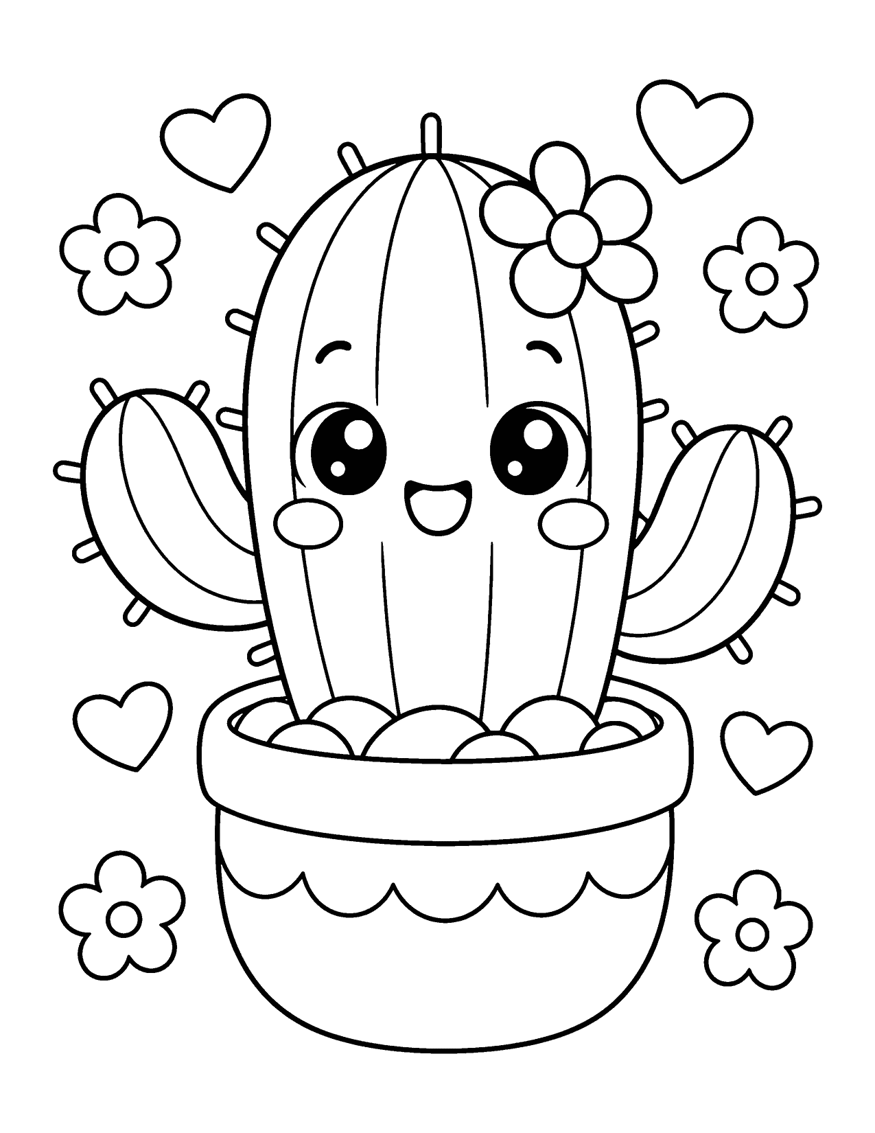 Colouring Card Easy 30 Easy Coloring Pages: Cat, Rainbow and Rocket