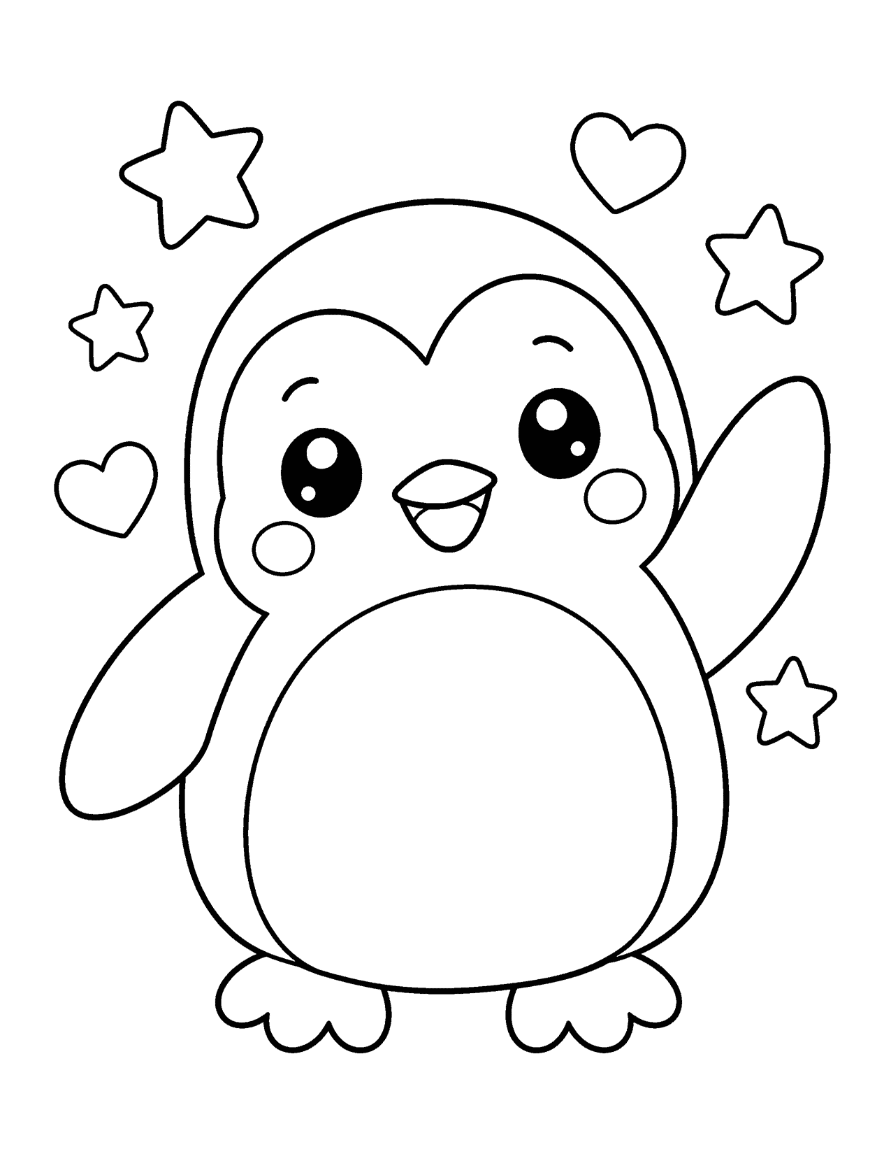 Colouring Card Easy 30 Easy Coloring Pages: Cat, Rainbow and Rocket