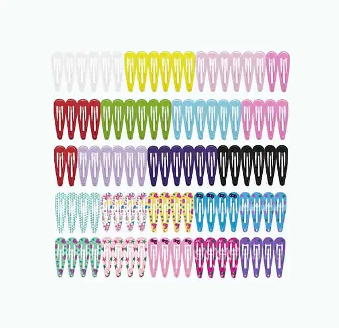 Product Image of the 100-Piece No Slip Metal Hair Clips