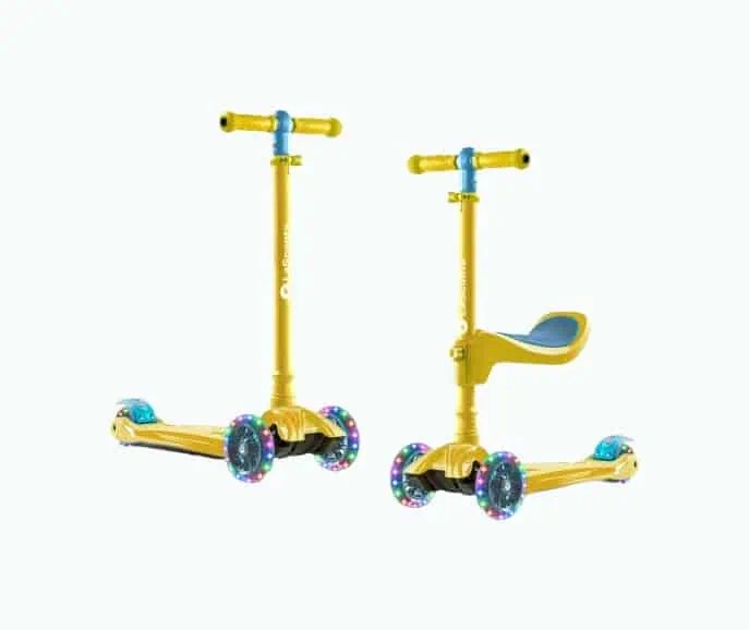 Product Image of the 2-in-1 Kick Scooter