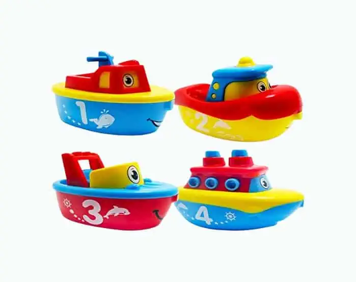 Product Image of the 3 Bees & Me Bath Toys