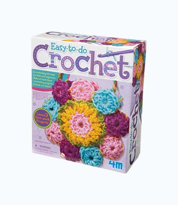 Product Image of the 4M Easy-to-Do Crochet Kit