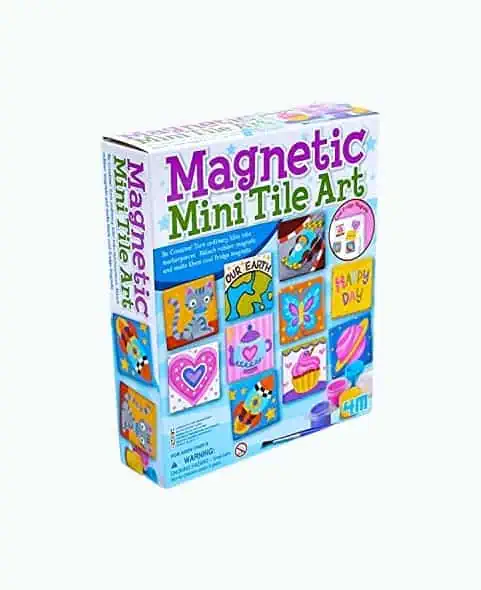Product Image of the 4M Magnetic Mini Tile Art Kit
