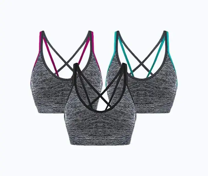 Product Image of the AKAMC Removable Padded Maternity Sports Bras