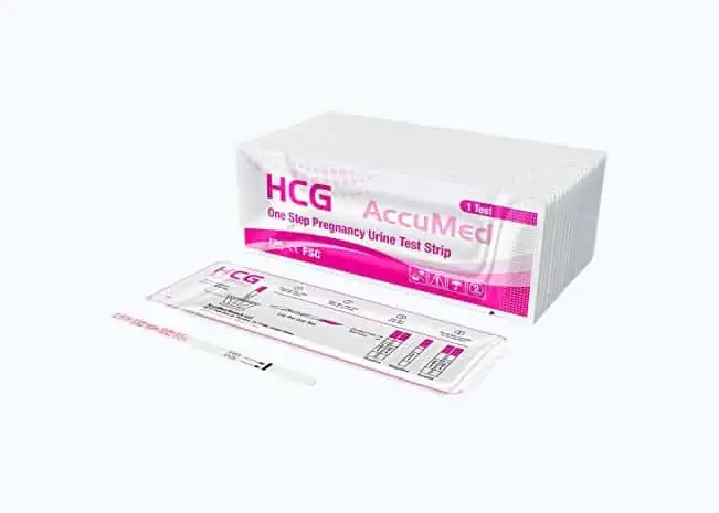 Product Image of the AccuMed: Pregnancy Test Strips