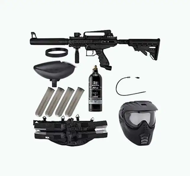 Product Image of the Action Village Tippmann Paintball Set