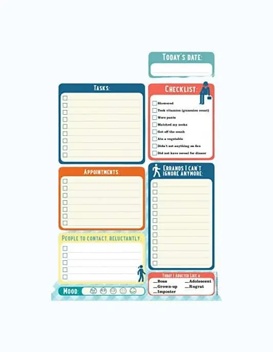Product Image of the Adulting Notepad