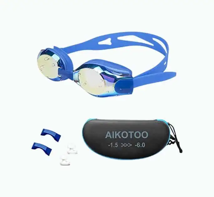 Product Image of the Aikotoo Nearsighted Swim Goggles