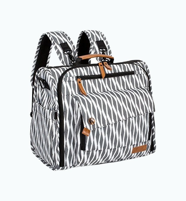 Product Image of the AllCamp Zebra Diaper Bag