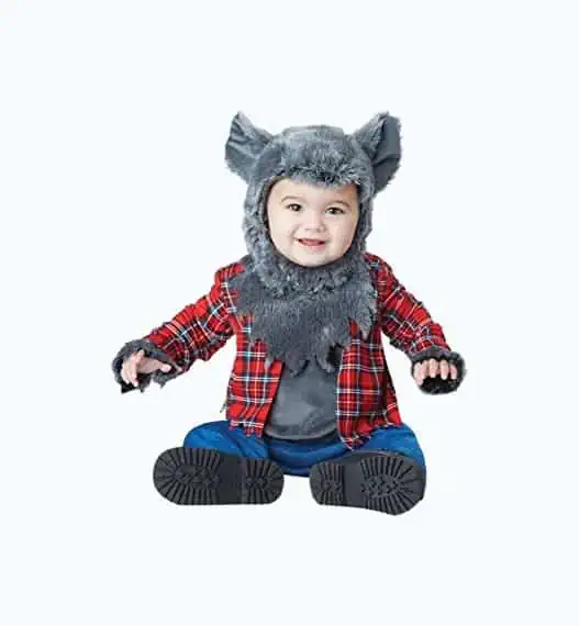Product Image of the Amscan Baby Wolf Infant Costume