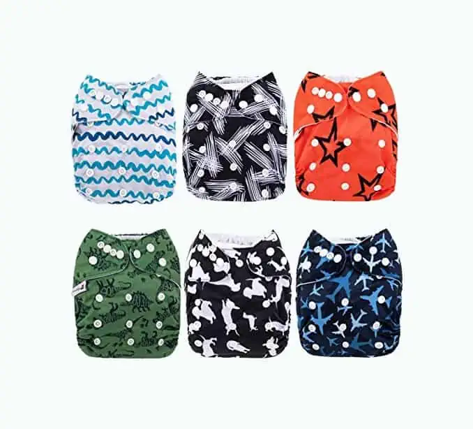 Product Image of the Anmababy Reusable Cloth Diapers