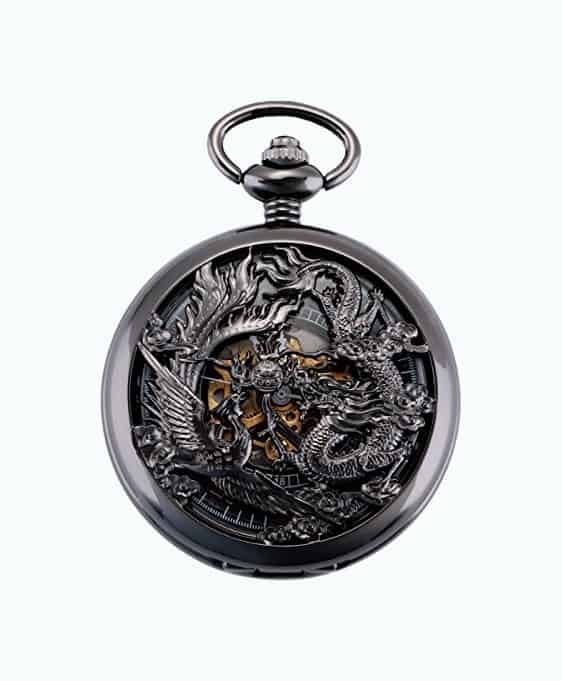 Product Image of the Antique Look Mechanical Pocket Watch