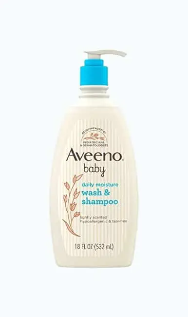 Product Image of the Aveeno Baby Gentle Wash & Shampoo