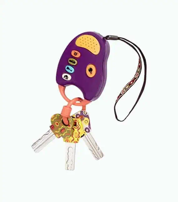 Product Image of the B. toys Car Keys and Keychain