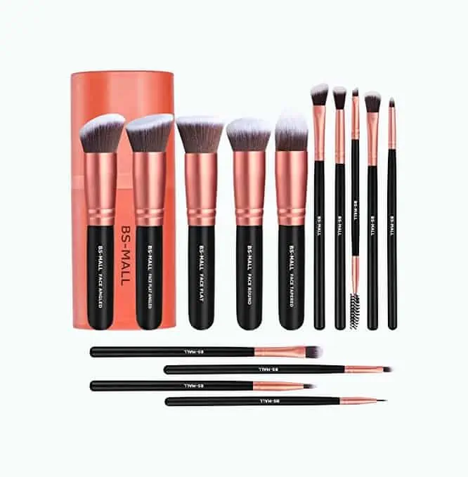Product Image of the BS-Mall 14-Piece Makeup Brush Set