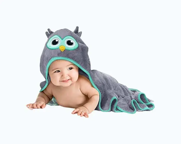 Product Image of the Baby Aves Premium Hooded Organic Baby Towel