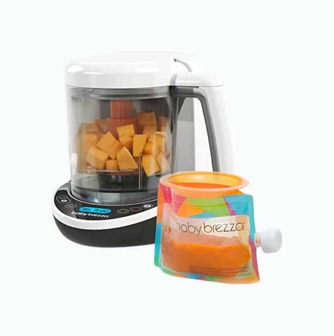 Product Image of the Baby Brezza Small Baby Food Maker Set – Cooker and Blender in One to Steam and...