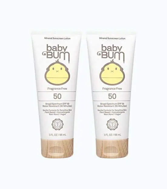 Product Image of the Baby Bum Mineral Sunscreen Lotion