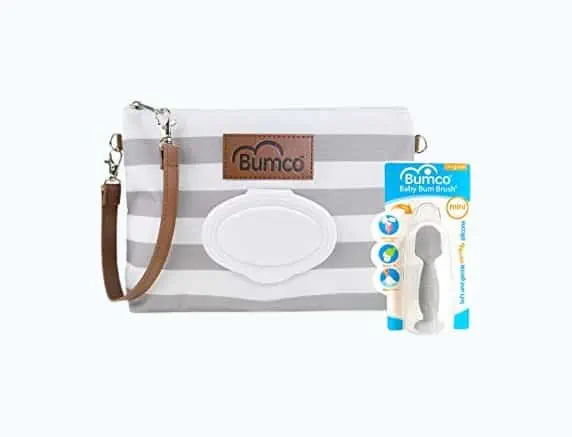 Product Image of the Baby Bumco Clutch and Brush