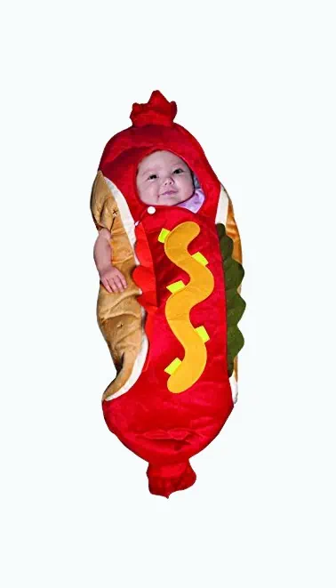 Product Image of the Baby Hot Dog Bunting Costume