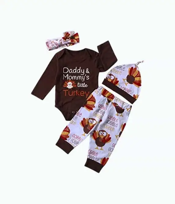 Product Image of the Baby Thanksgiving Onesie Outfit