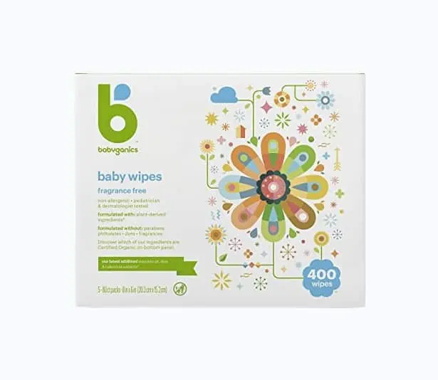 Product Image of the Babyganics Face & Hand Baby Wipes