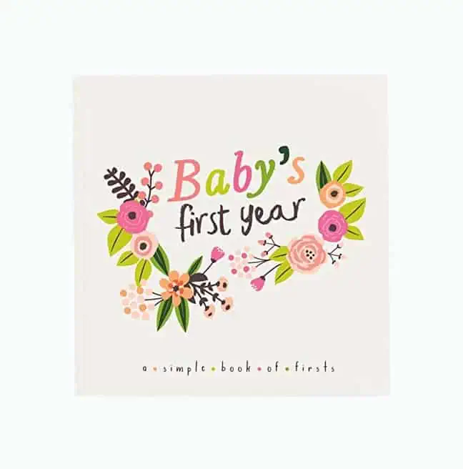 Product Image of the Baby’s First Year Journal