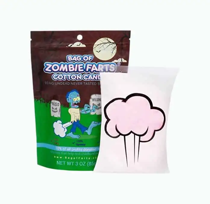 Product Image of the Bag Of Zombie Farts Cotton Candy