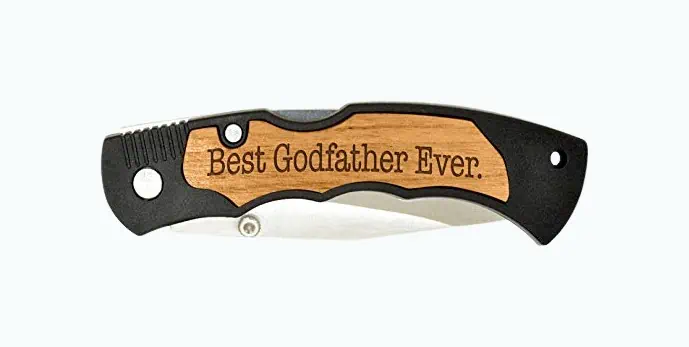 Product Image of the Best Godfather Ever Pocket Knife