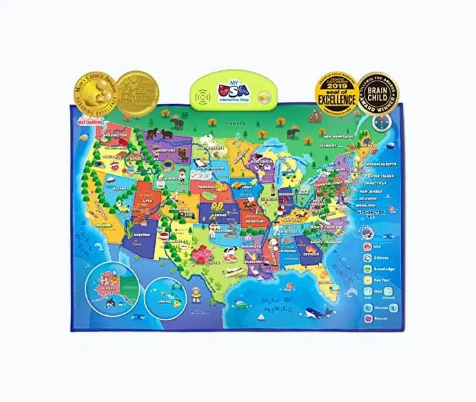Product Image of the Best Learning: My USA Talking Map