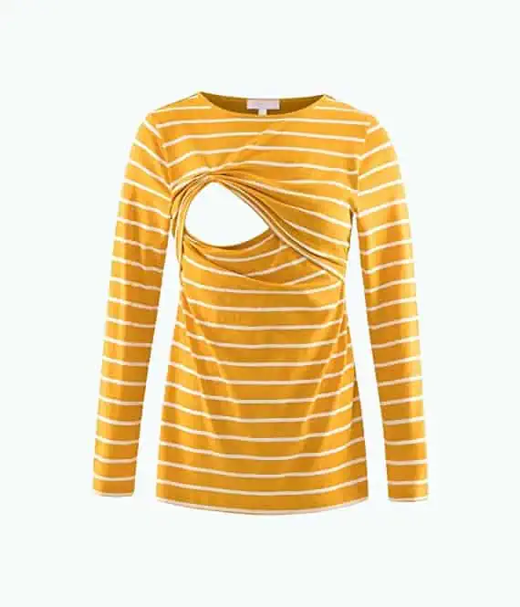 Product Image of the Bhome Long Sleeve Breastfeeding Shirt
