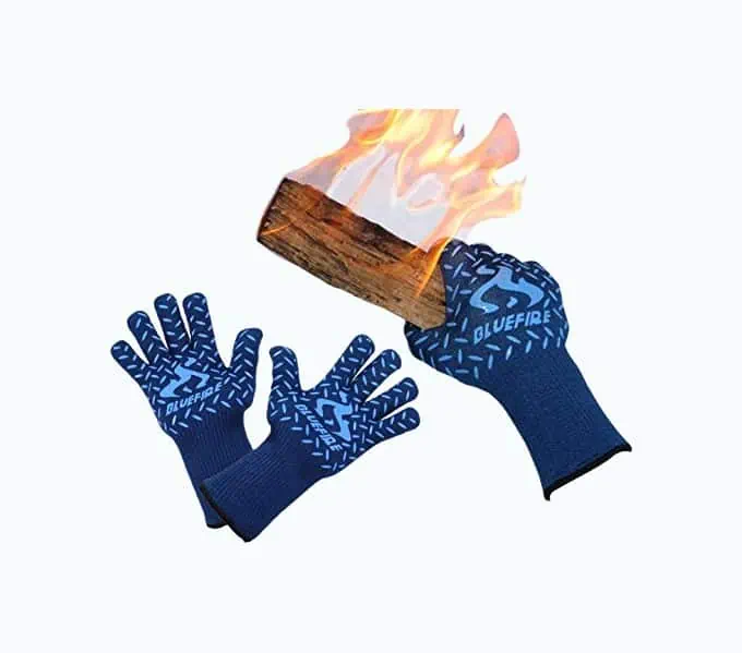 Product Image of the BlueFire Pro Heat Resistant Gloves
