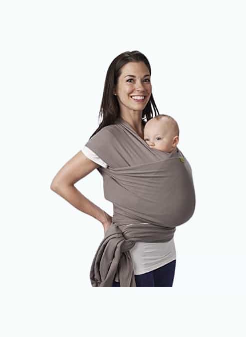 Product Image of the Boba Baby Wrap Carrier Newborn to Toddler - Stretchy Baby Wraps Carrier - Baby...