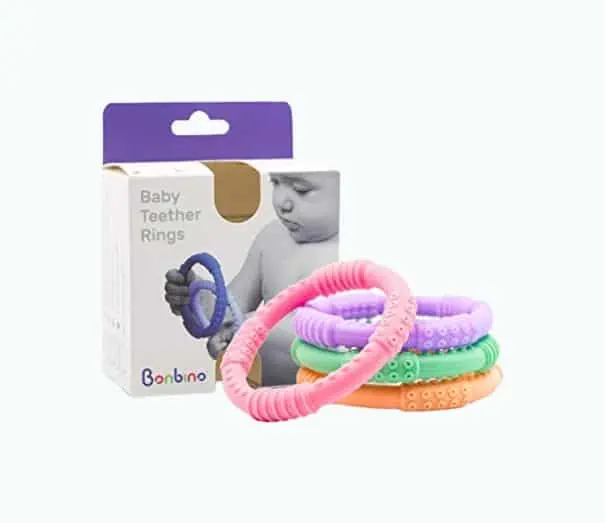 Teether for 4 month sales baby