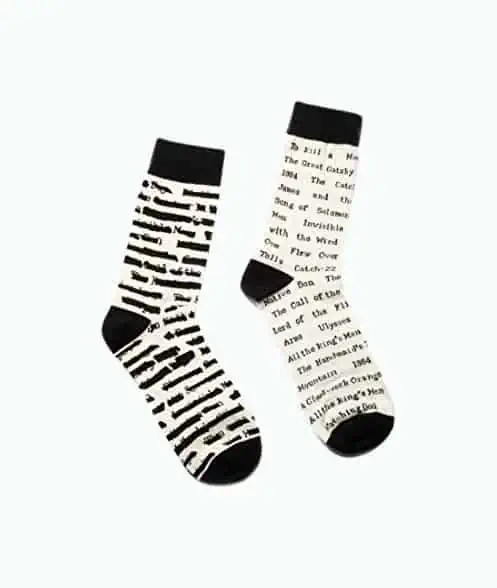 Product Image of the BookLover Socks