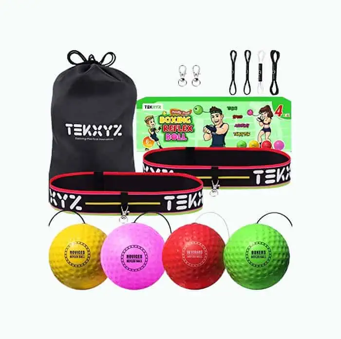 Product Image of the Boxing Reflex Ball Set
