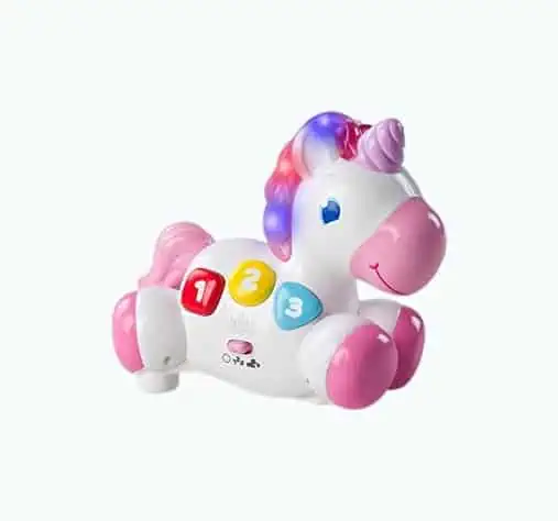 Product Image of the Bright Starts Rock and Glow Unicorn