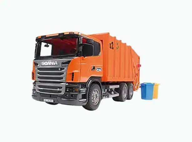 Product Image of the Bruder Scania R-Series Garbage Truck