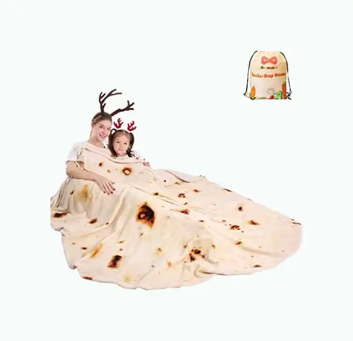 Product Image of the Burritos Tortilla Blanket