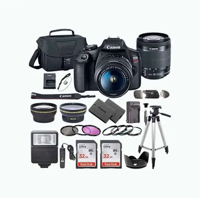 Product Image of the Canon EOS Rebel Camera Bundle