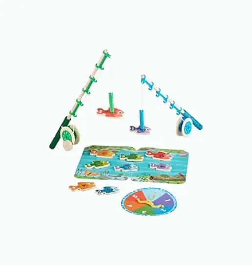 Product Image of the Catch & Count Wooden Fishing Game