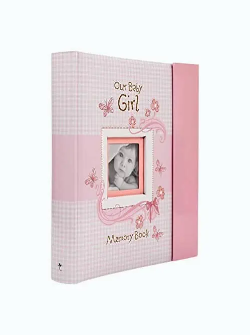 Product Image of the Christian Art Gifts Baby Girl Memory Book